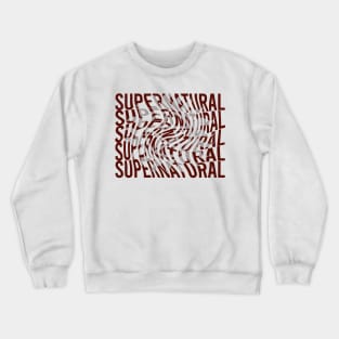 Supernatural tv series lover Crewneck Sweatshirt